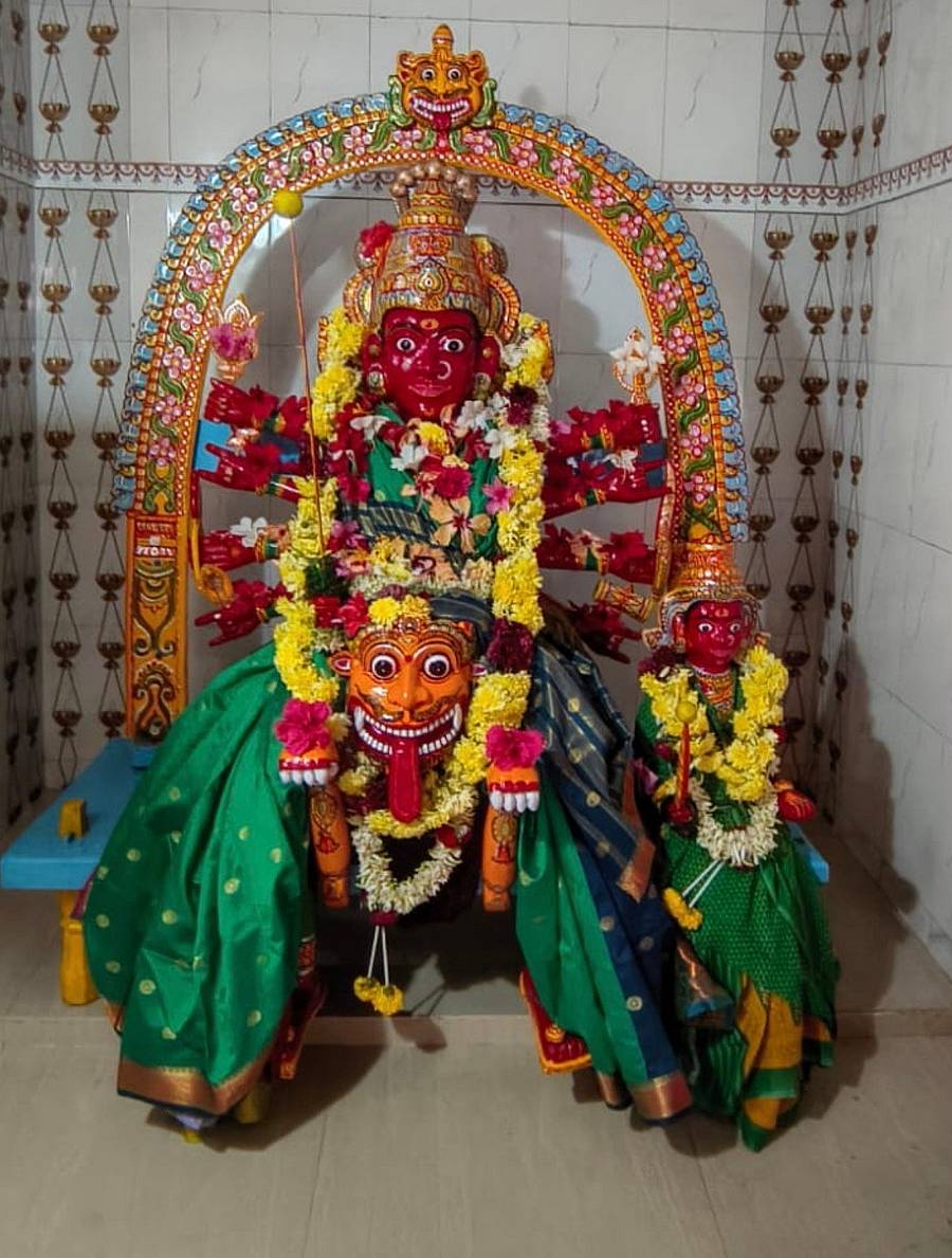 <div class="paragraphs"><p>ಚನ್ನಮುಂಬಾರ ಗ್ರಾಮದ ಮಾರಿಕಾಂಬ ದೇವಿ</p></div>