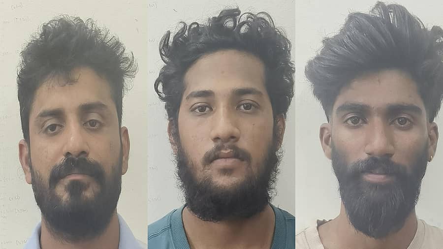 <div class="paragraphs"><p>ರತೀಶ್‌ ದಾಸ್‌, ಧನುಷ್‌,&nbsp;ಸಾಗರ್‌</p></div>