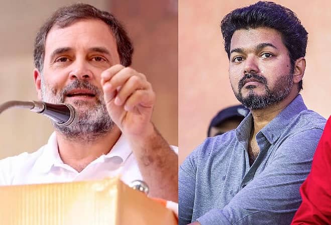 <div class="paragraphs"><p>ರಾಹುಲ್ ಗಾಂಧಿ ಮತ್ತು&nbsp;ವಿಜಯ್&nbsp;</p></div>