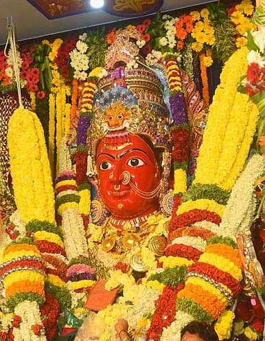 ಸಾಗರದ ಮಾರಿಕಾಂಬಾ ದೇವಿಯ ಉತ್ಸವ ಮೂರ್ತಿ