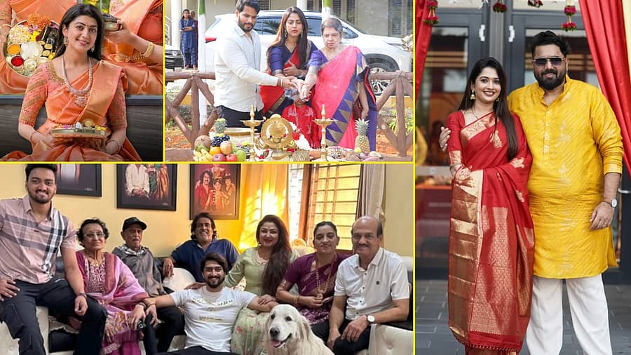 <div class="paragraphs"><p>ಚಂದನವನದ ತಾರೆಯರ ಮನೆಯಲ್ಲಿ ಮಕರ ಸಂಕ್ರಾಂತಿ ಹಬ್ಬ ಜೋರಾಗಿತ್ತು.</p></div>