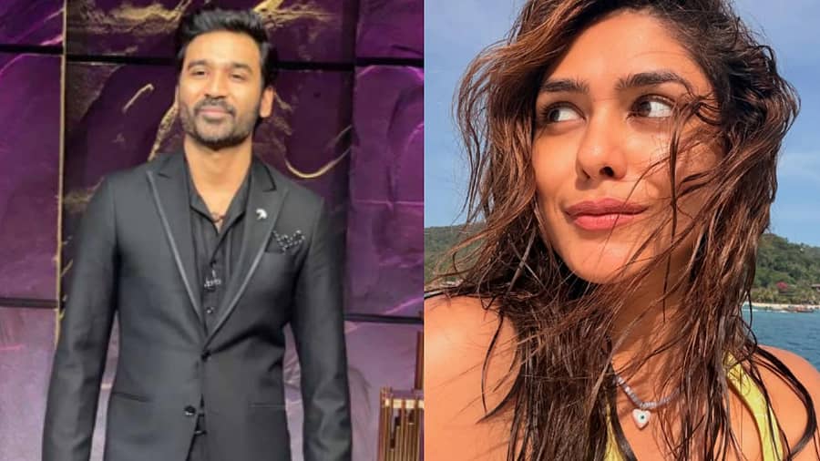 <div class="paragraphs"><p>ನಟ ಧನುಷ್,&nbsp;ಮೃಣಾಲ್ ಠಾಕೂರ್</p></div>