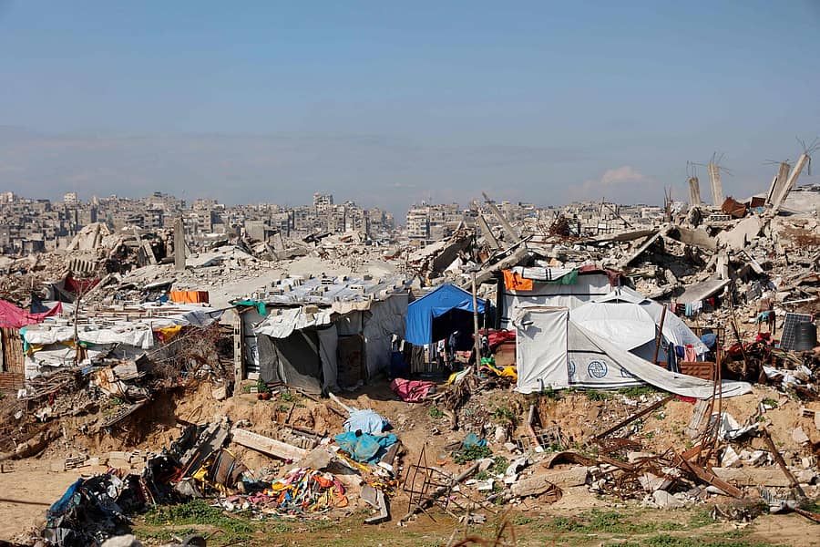 ಯುದ್ಧ ಪೀಡಿತ ಗಾಜಾ (ಎಎಫ್‌ಪಿ ಚಿತ್ರ)