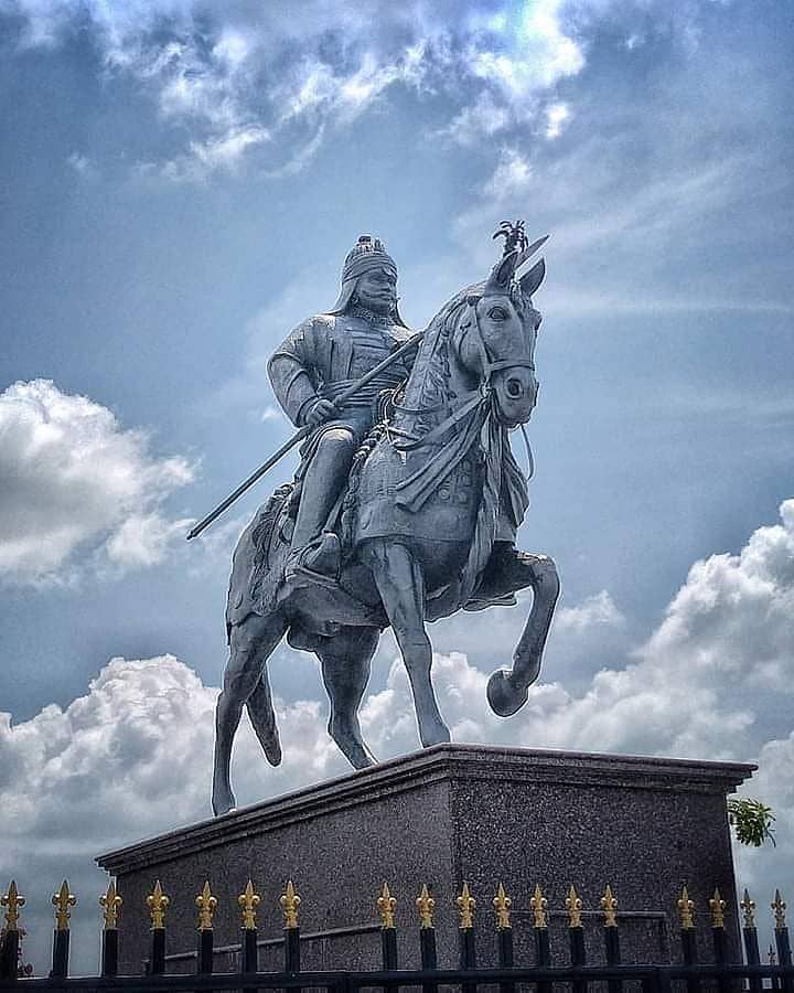 <div class="paragraphs"><p>ಮಹಾರಾಣಾ ಪ್ರತಾಪ್ ಸಾರಥಿ ‘ಚೇತಕ್’ ಪ್ರತಿಮೆ</p></div>