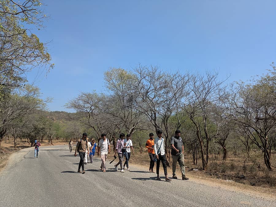 ಮಲೆ ಮಹದೇಶ್ವರಬೆಟ್ಟದಲ್ಲಿ ಪಾದಯಾತ್ರೆ (ಸಂಗ್ರಹ ಚಿತ್ರ)