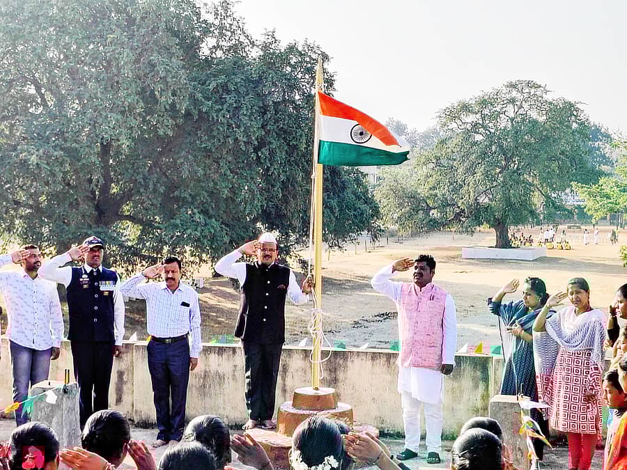 ನರೇಗಲ್ ಪಟ್ಟಣದ ಸರ್ಕಾರಿ ಪಿಯು ಕಾಲೇಜಿನಲ್ಲಿ ನಡೆದ ಗಣರಾಜ್ಯೋತ್ಸವ ಕಾರ್ಯಕ್ರಮ