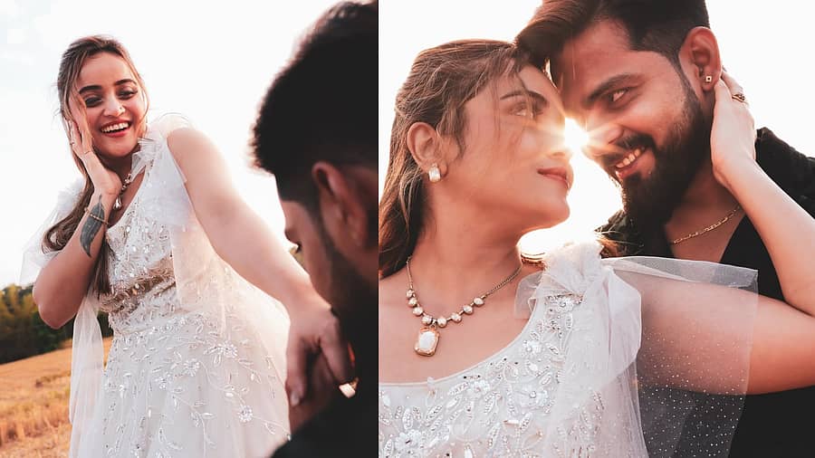 <div class="paragraphs"><p>ನಟಿ ತೇಜಸ್ವಿನಿ, ನಟ ವಿರಾಟ್​</p></div>