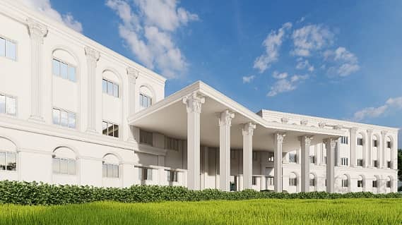 ಉದ್ದೇಶಿತ ಶೈಕ್ಷಣಿಕ ಭವನದ ನೀಲನಕ್ಷೆ