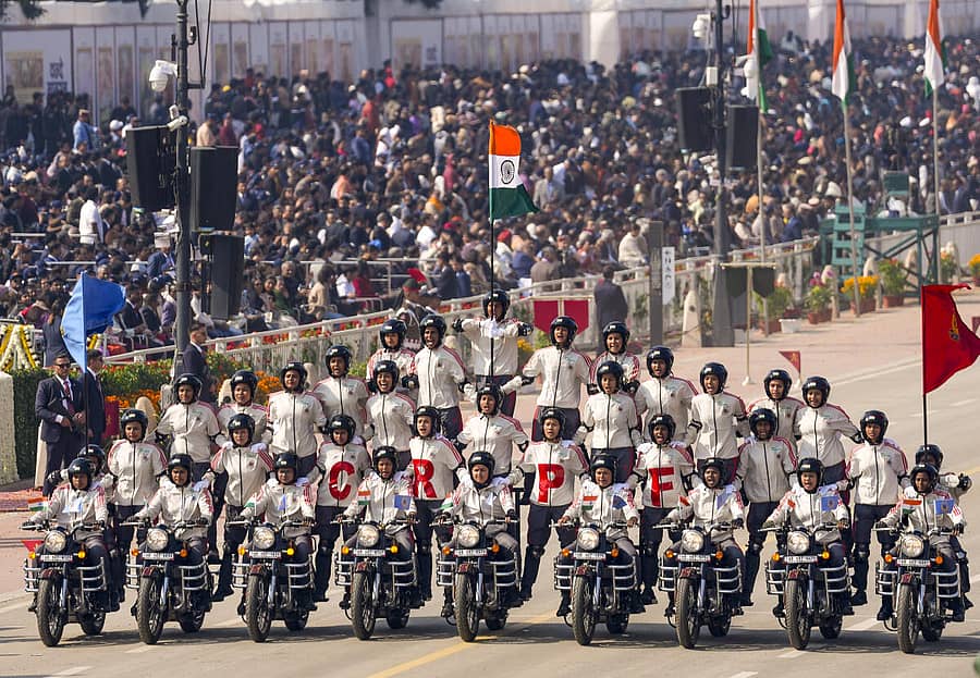 <div class="paragraphs"><p>ಸಿಆರ್‌ಪಿಎಫ್‌ ಯೋಧರಿಂದ ಸಾಹಸ</p></div>