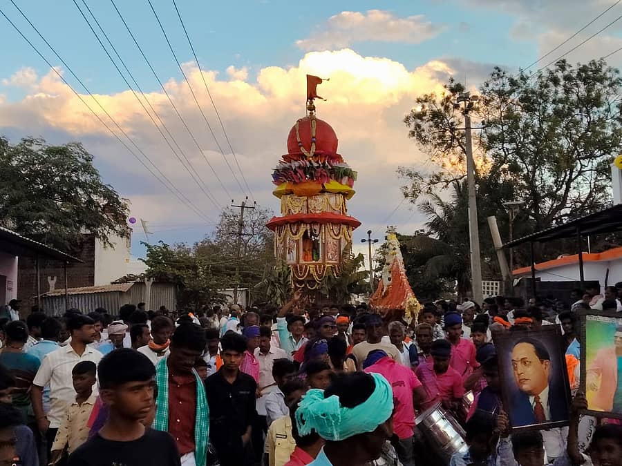ಹೂವಿನಹಡಗಲಿ ತಾಲ್ಲೂಕು ಹುಗಲೂರು ಗ್ರಾಮದಲ್ಲಿ ರಾಮಲಿಂಗೇಶ್ವರ ರಥೋತ್ಸವ ಜರುಗಿತು