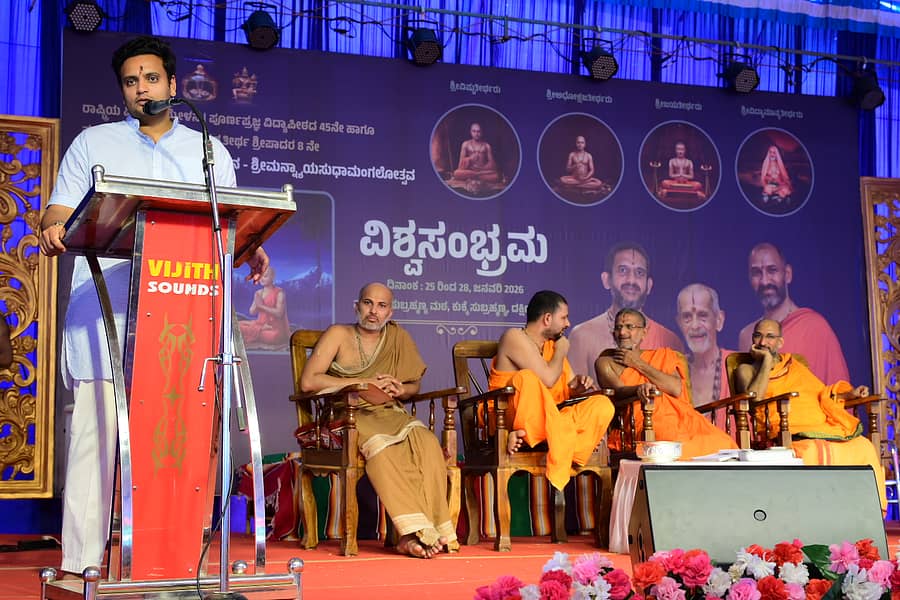 ಸಂಸದ ಯದುವೀರ ಕೃಷ್ಣದತ್ತ ಚಾಮರಾಜ ಒಡೆಯರ್ ಮಾತನಾಡಿದರು