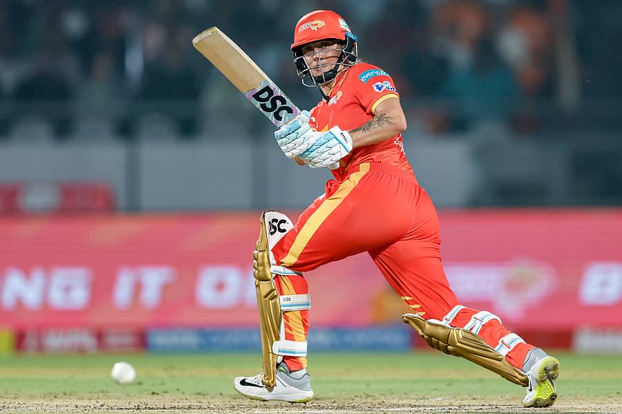 ಗುಜರಾತ್ ಜೈಂಟ್ಸ್ ತಂಡದ ಆ್ಯಷ್ಲೆ ಗಾರ್ಡನರ್‌  –ಪಿಟಿಐ ಚಿತ್ರ