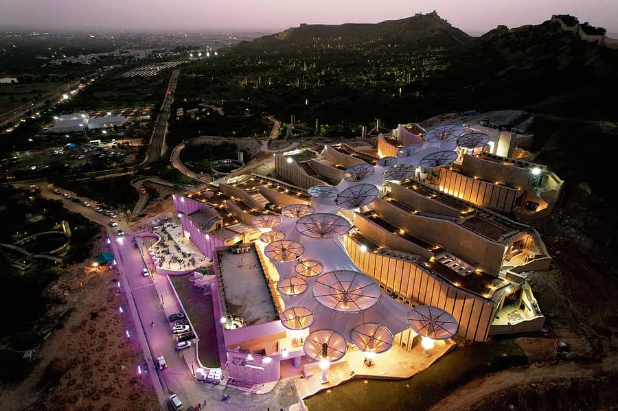 <div class="paragraphs"><p>ಸ್ಮೃತಿ ಭವನದ ಪಕ್ಷಿನೋಟ</p></div>