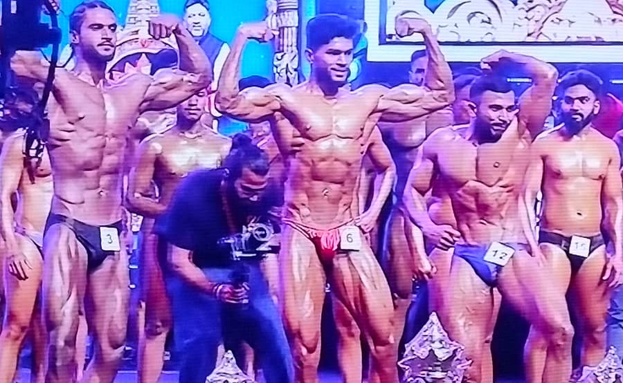 ಕನಕಪುರ ಕನಕೋತ್ಸವದಲ್ಲಿ ನಡೆದ ದೇಹದಾರ್ಢ್ಯ ಸ್ಪರ್ಧೆಯಲ್ಲಿ ಸ್ಥಳೀಯ ವಿಭಾಗದಲ್ಲಿ ವಿಜೇತರಾದ ಸುಹಾಸ್, ವಿಶ್ವಾಸ್, ಅಮನ್