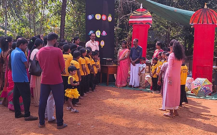 ಪುಣ್ಚಪ್ಪಾಡಿ ಸರ್ಕಾರಿ ಹಿರಿಯ ಪ್ರಾಥಮಿಕ ಶಾಲೆಯಲ್ಲಿ ಮಕ್ಕಳ ಸಂತೆ ನಡೆಯಿತು