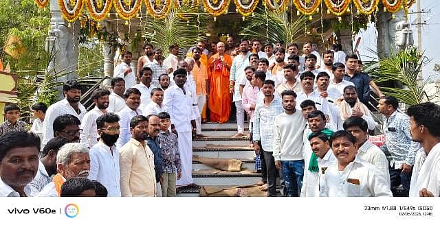 ವಡಗೇರಾ ಪಟ್ಟಣದಲ್ಲಿ ಲೋಕಾರ್ಪಣೆಗೊಂಡ ಅದಿದೇವತೆ ಅಂಬಾಮಹೇಶ್ವರಿಯ ಸುಂದರವಾದ ದೇವಸ್ಥಾನ