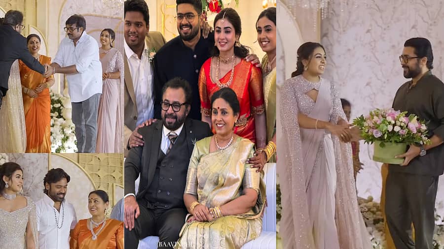 <div class="paragraphs"><p>ನಟಿ ಶರಣ್ಯಾ ಪೊನ್ವಣ್ಣನ್ ಪುತ್ರಿ ವಿವಾಹ ಸಂಭ್ರಮ</p></div>