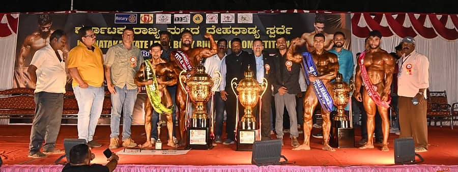 ದಾಂಡೇಲಿಯಲ್ಲಿ ರೋಟರಿ ಕ್ಲಬ್ ಹಾಗೂ ಯು.ಕೆ . ಬಾಡಿ ಬಿಲ್ಡಿಂಗ್ ಅಸೋಸಿಯೇಷನ್ ವತಿಯಿಂದ ದೇಹದಾರ್ಢ್ಯ ಸ್ಪರ್ಧೆ ನಡೆಯಿತು