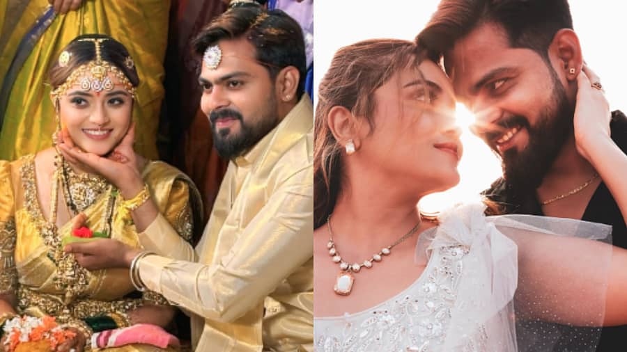 <div class="paragraphs"><p>ನಟಿ ತೇಜಸ್ವಿನಿ–ವಿರಾಟ್​ </p></div>