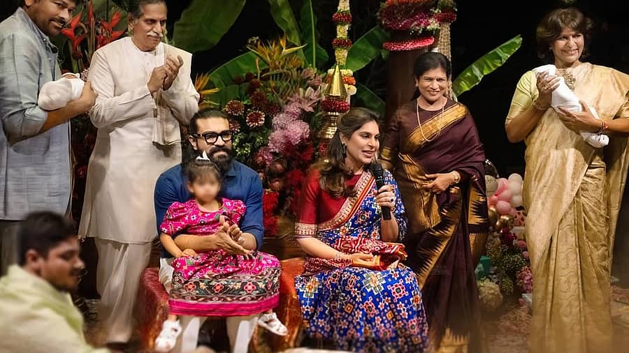 <div class="paragraphs"><p>ರಾಮ್ ಚರಣ್ ಕುಟುಂಬಸ್ಥರು</p></div>