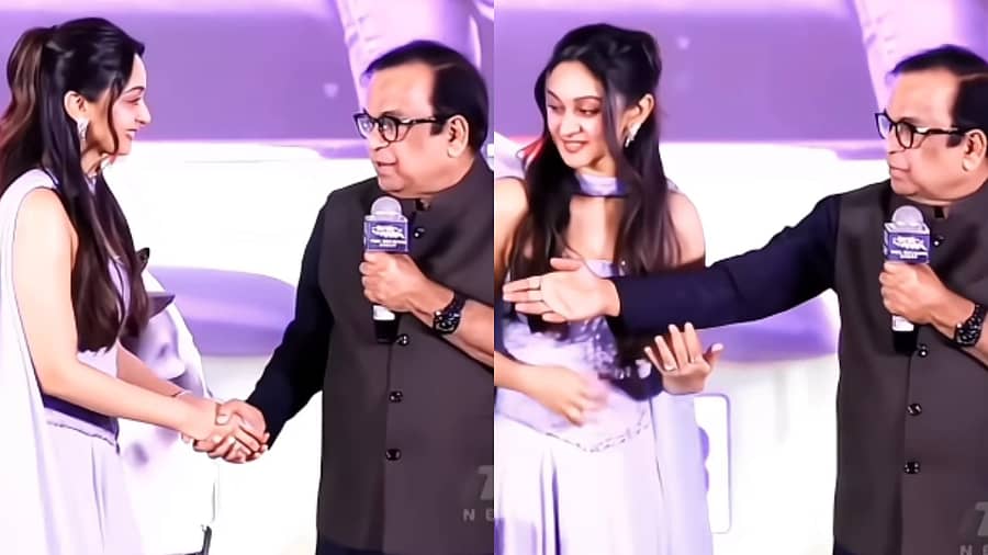 <div class="paragraphs"><p>ಐಶ್ವರ್ಯ ಸರ್ಜಾ,&nbsp;ಹಾಸ್ಯನಟ ಬ್ರಹ್ಮಾನಂದಂ</p></div>