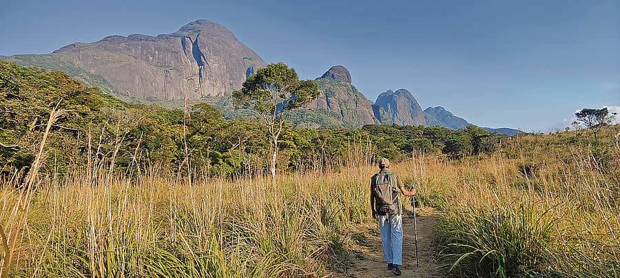 ಅಥಿರುಮಲೆ ಬೇಸ್‌ಕ್ಯಾಂಪ್‌ ಬಳಿ ಕಾಣುವ ಅಗಸ್ತ್ಯಮಲೆ 