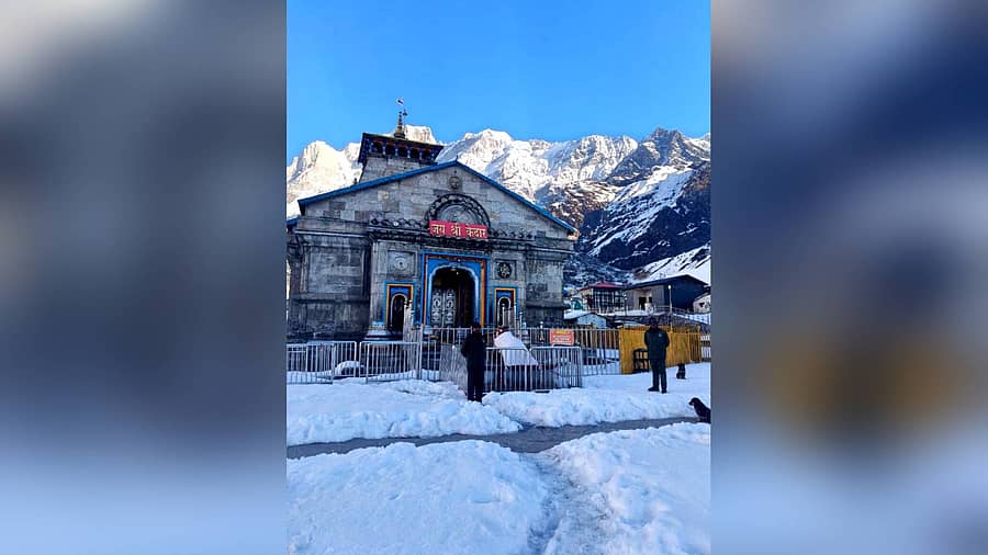 <div class="paragraphs"><p>ಕೇದಾರನಾಥ ದೇಗುಲ</p></div>