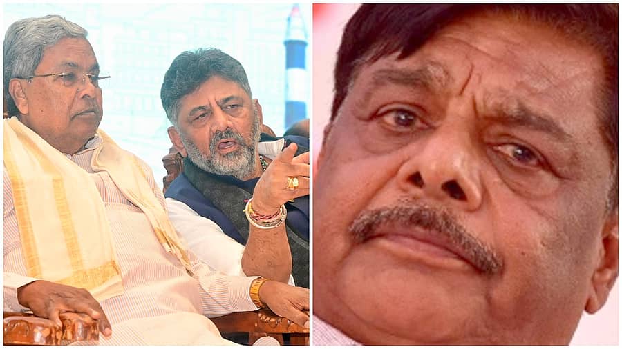 <div class="paragraphs"><p>ಮಹದೇವಪ್ಪ ನಮ್ಮ ಹೈಕಮಾಂಡ್‌ನ ಭಾಗ, ಸಮಯ ಬಂದಾಗ ಸಿಎಂನೇ ಎಲ್ಲಾ ಹೇಳ್ತಾರೆ: ಡಿಕೆಶಿ</p></div>