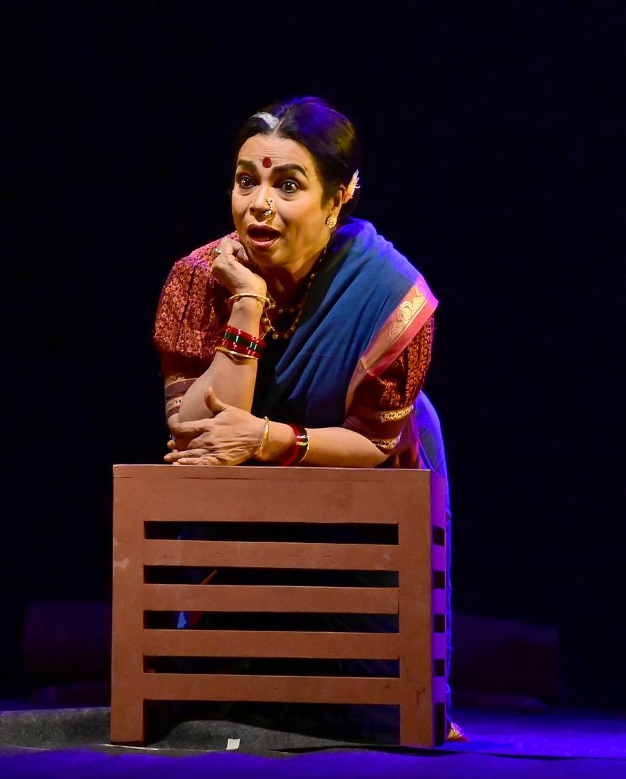 ‘ಶರ್ಮಿಷ್ಠೆ’ ನಾಟಕದ ದೃಶ್ಯ