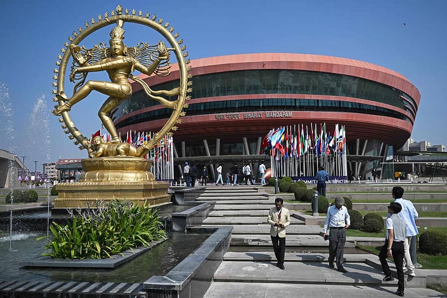 <div class="paragraphs"><p>ಭಾರತ ಮಂಟಪ ಎ.ಐ ಇಂಪ್ಯಾಕ್ಟ್‌ ಶೃಂಗ</p></div>