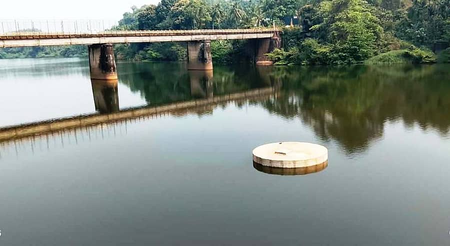 ಮೂಡುಬಿದಿರೆಯ ಪುಚ್ಚೆಮೊಗರಿನಲ್ಲಿರುವ ಕಿಂಡಿ ಅಣೆಕಟ್ಟೆ