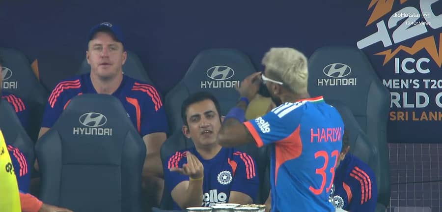 <div class="paragraphs"><p>ಗಂಭೀರ್ ಹಾಗೂ ಪಾಂಡ್ಯ ನಡುವಿನ ಮಾತುಕತೆ</p></div>