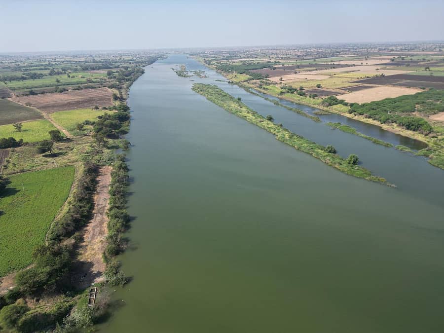 ಜೇವರ್ಗಿ ತಾಲ್ಲೂಕಿನ ಹರವಾಳ ಬಳಿ ಹರಿಯುತ್ತಿರುವ ಭೀಮಾನದಿ