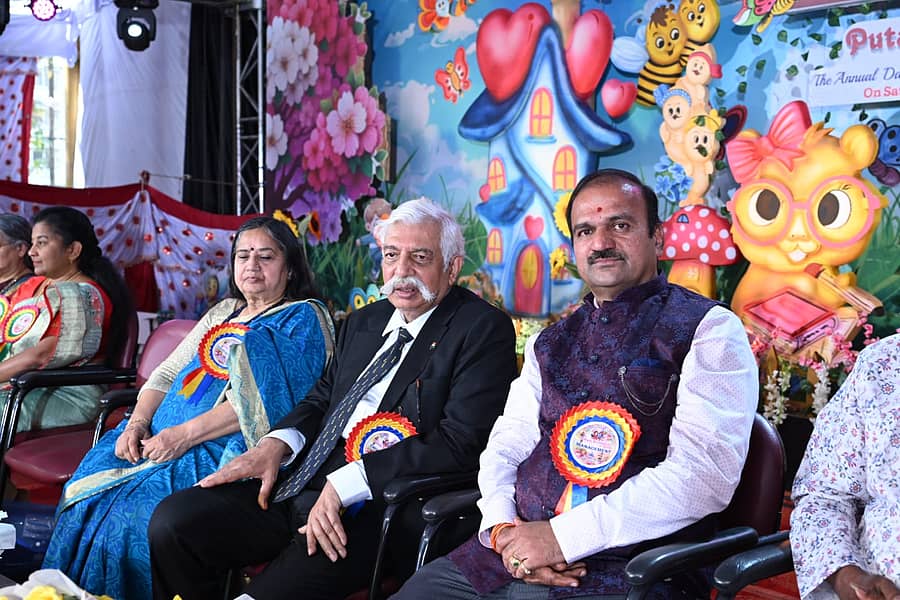 ಮಾರತ್‌ಹಳ್ಳಿಯ ವಾಗ್ದೇವಿ ಶಾಲೆಯಲ್ಲಿ ನಡೆದ ಪುಟಾಣಿ ಪ್ರಪಂಚ ಕಾರ್ಯಕ್ರಮದಲ್ಲಿ ಗಣ್ಯರು ಭಾಗಿಯಾಗಿದ್ದರು.