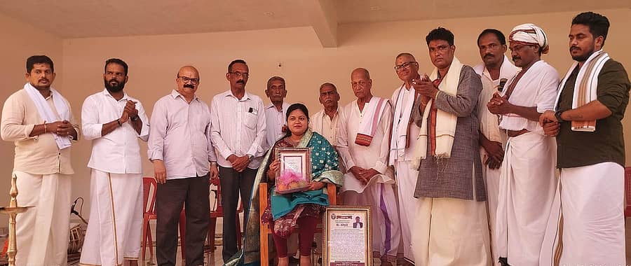 ತೆಂಕ ಎರ್ಮಾಳು ಶ್ರೀಆದಿಶಕ್ತಿ ವೀರಭದ್ರ ದೇವಸ್ಥಾನದ ವಾರ್ಷಿಕ ಮಹೋತ್ಸವ ಅಂಗವಾಗಿ ನಡೆದ ಕಾರ್ಯಕ್ರಮದಲ್ಲಿ ಪಲ್ಲವಿ ಅವರನ್ನು ಅಭಿನಂದಿಸಲಾಯಿತು