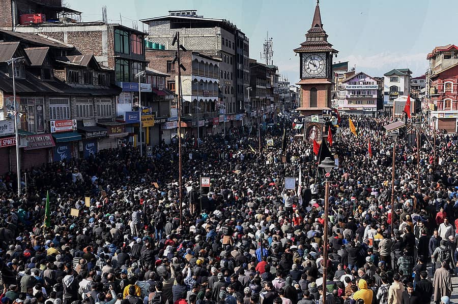 ಶಿಯಾ ಸಮುದಾಯದವರು ಶ್ರೀನಗರದಲ್ಲಿ ಪ್ರತಿಭಟನೆ ನಡೆಸಿದರು – ಎಎಫ್‌ಪಿ ಚಿತ್ರ
