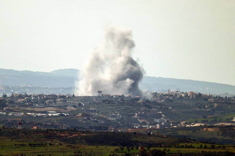 ದಕ್ಷಿಣ ಲೆಬನಾನ್‌ ಮೇಲೆ ಇಸ್ರೇಲ್‌ ನಡೆಸಿದ ವಾಯುದಾಳಿಯ ಚಿತ್ರಣ
ಎಎಫ್‌ಪಿ ಚಿತ್ರ