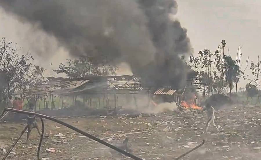 ಆಂಧ್ರಪ್ರದೇಶದ ವೆಟ್ಲಪಾಲೆಂನಲ್ಲಿ ಸ್ಫೋಟಗೊಂಡಿದ್ದ ಪಟಾಕಿ ಘಟಕ