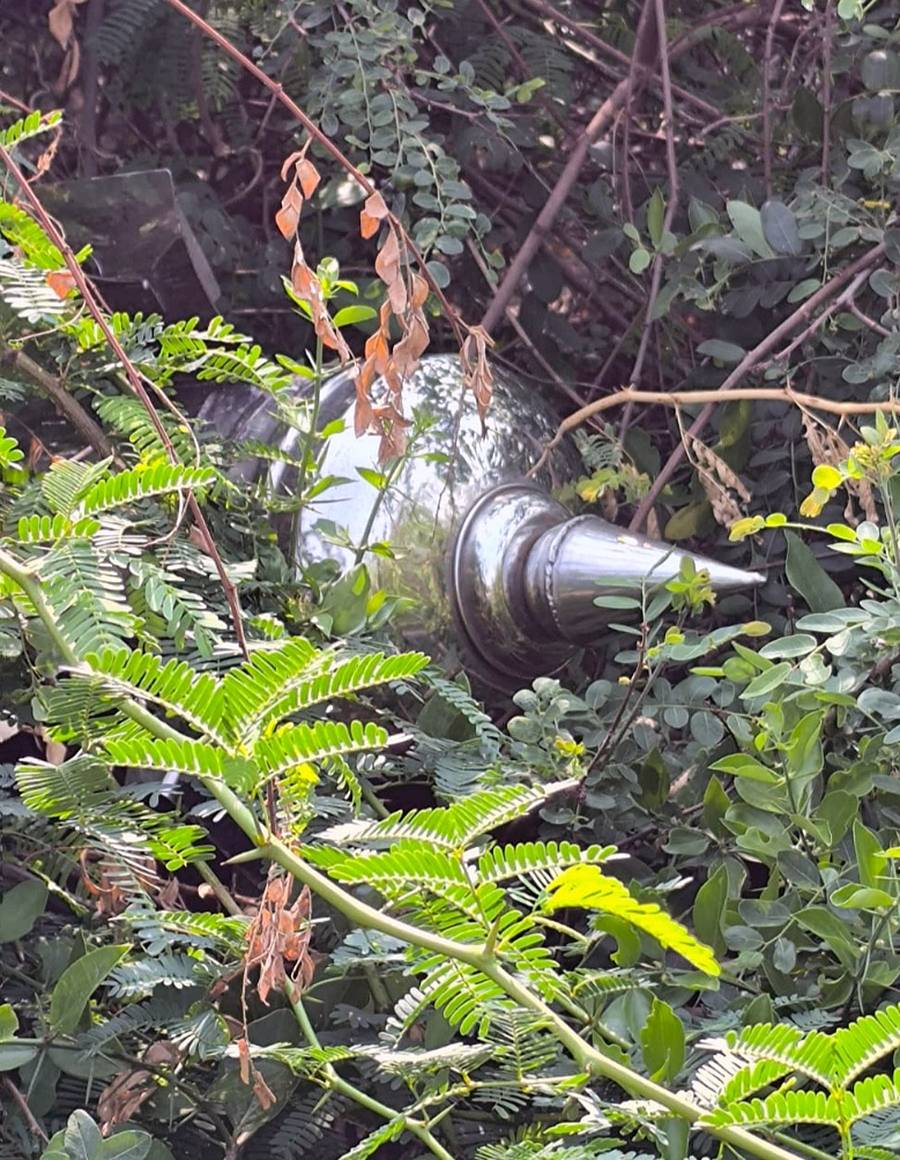 ಯಳಂದೂರು ತಾಲ್ಲೂಕಿನ ಯರಿಯೂರು ಒಳಗೆರೆ ಮಾರಮ್ಮ ದೇವಸ್ಥಾನದ ಕಾಣಿಕೆ ಹುಂಡಿಯನ್ನು ಕಳ್ಳರು ಪೊದೆಯೊಂದರಲ್ಲಿ ಎಸೆದಿರುವುದು