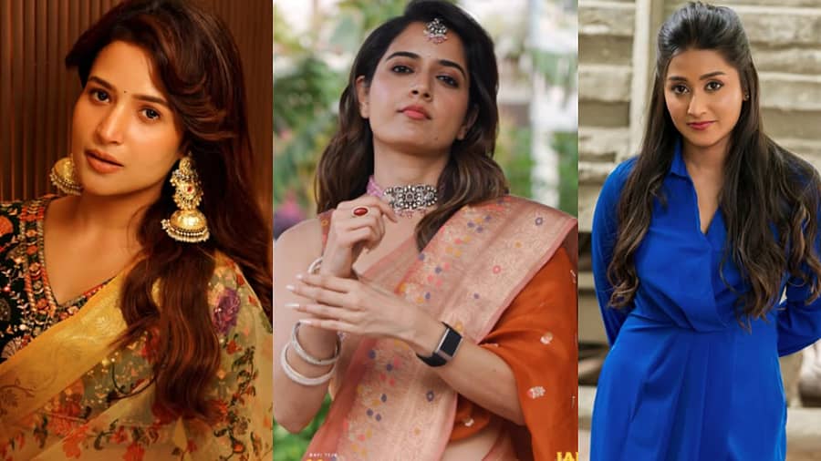 <div class="paragraphs"><p>ಬೃಂದಾ ಆಚಾರ್ಯ, ಆಶಿಕಾ ರಂಗನಾಥ್,&nbsp;ರಿತನ್ಯಾ ವಿಜಯ್</p></div>