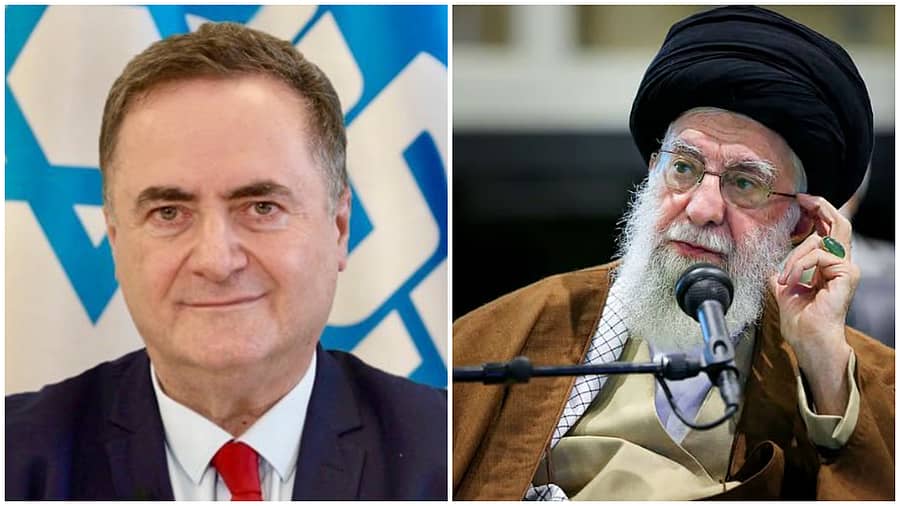 <div class="paragraphs"><p>ಇಸ್ರೇಲ್ ರಕ್ಷಣಾ ಸಚಿವ ಕಾಟ್ಜ್ ಮತ್ತು ಅಯತೊಲ್ಲಾ ಅಲಿ ಖಮೇನಿ</p></div>