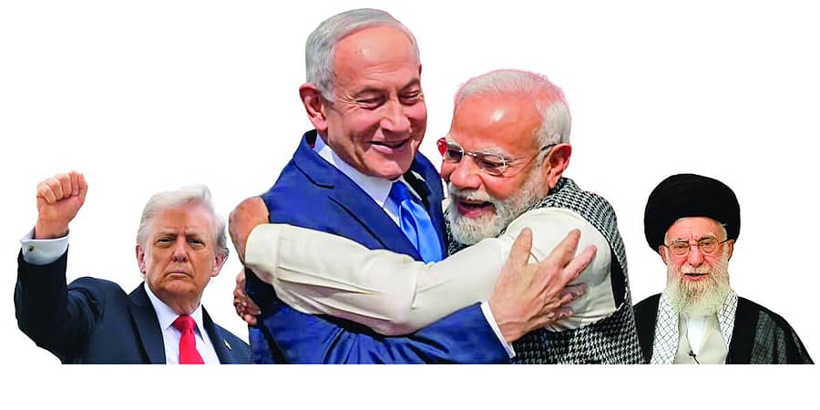 <div class="paragraphs"><p>ಡೊನಾಲ್ಡ್‌ ಟ್ರಂಪ್‌, ಬೆಂಜಮಿನ್‌ ನೆತನ್ಯಾಹು, ನರೇಂದ್ರ ಮೋದಿ ಹಾಗೂ ಅಯಾತೊಲ್ಲಾ ಖಮೇನಿ</p></div>