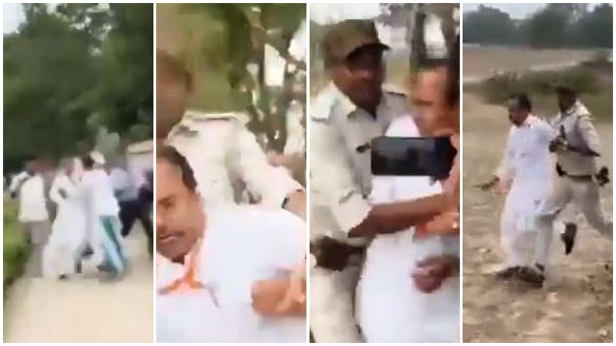 ಬಂಗಾಳ: ಸಿಕ್ಕ ಸಿಕ್ಕವರಿಂದ ಹೊಡೆತ ತಿಂದು ದಿಕ್ಕಾಪಾಲಾಗಿ ಓಡಿದ BJP ಅಭ್ಯರ್ಥಿ