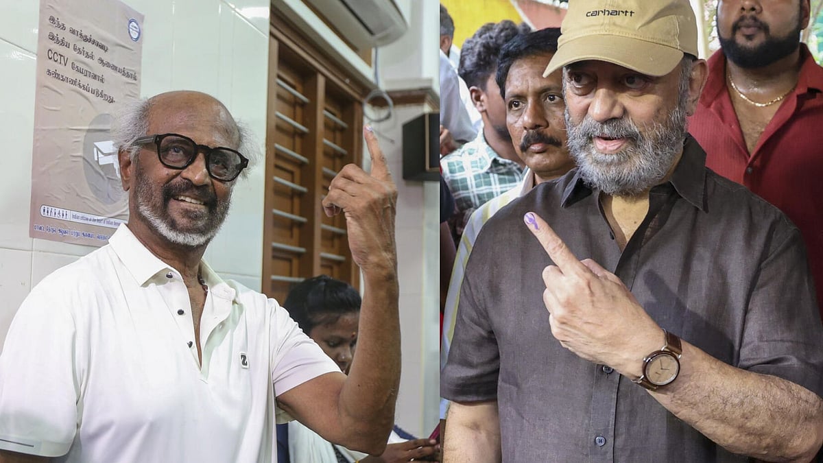 PHOTOS: ತಮಿಳುನಾಡು ಚುನಾವಣೆಯಲ್ಲಿ ಮತಚಲಾಯಿಸಿದ ಸ್ಟಾರ್ ನಟ-ನಟಿಯರು