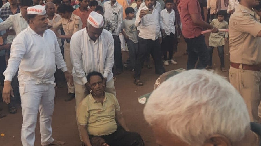 ಬಸವಕಲ್ಯಾಣ: ವ್ಯಕ್ತಿಯ ಕಾಲುಗಳ ಮೇಲೆ ಹರಿದ ತೇರು