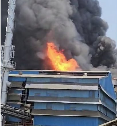 ಗುಜರಾತ್‌ನ ರಾಸಾಯನಿಕ ಕಾರ್ಖಾನೆಯಲ್ಲಿ ಬೆಂಕಿ: 16 ಕಾರ್ಮಿಕರಿಗೆ ಗಂಭೀರ ಗಾಯ