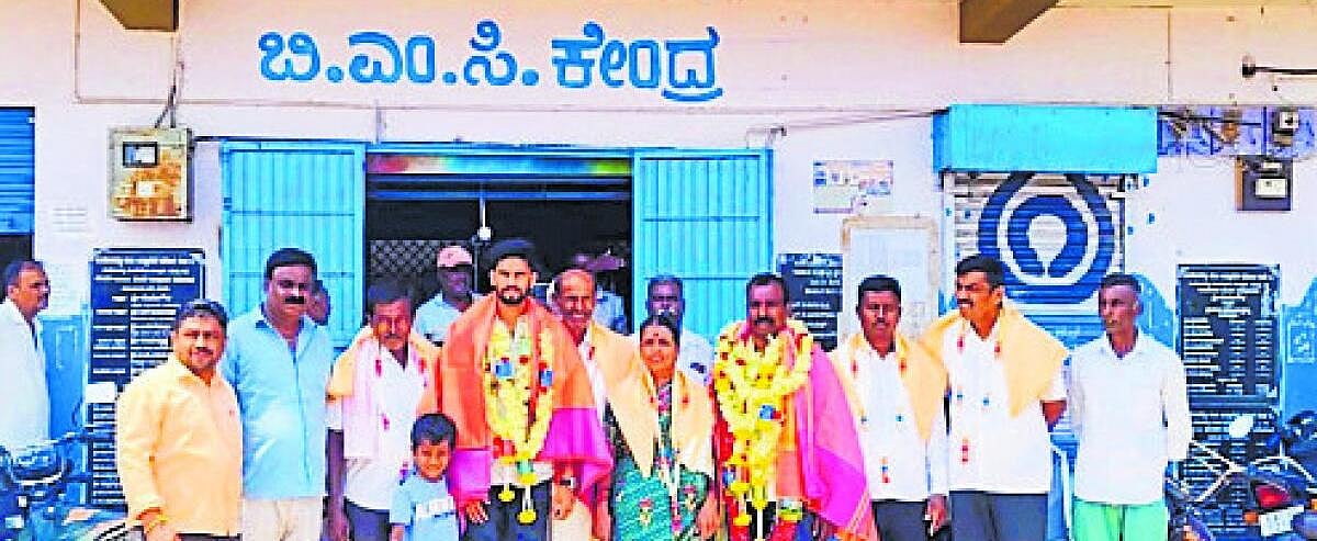 ಹಾಲು ಉತ್ಪಾದಕರ ಸಂಘಕ್ಕೆ ಆಯ್ಕೆ