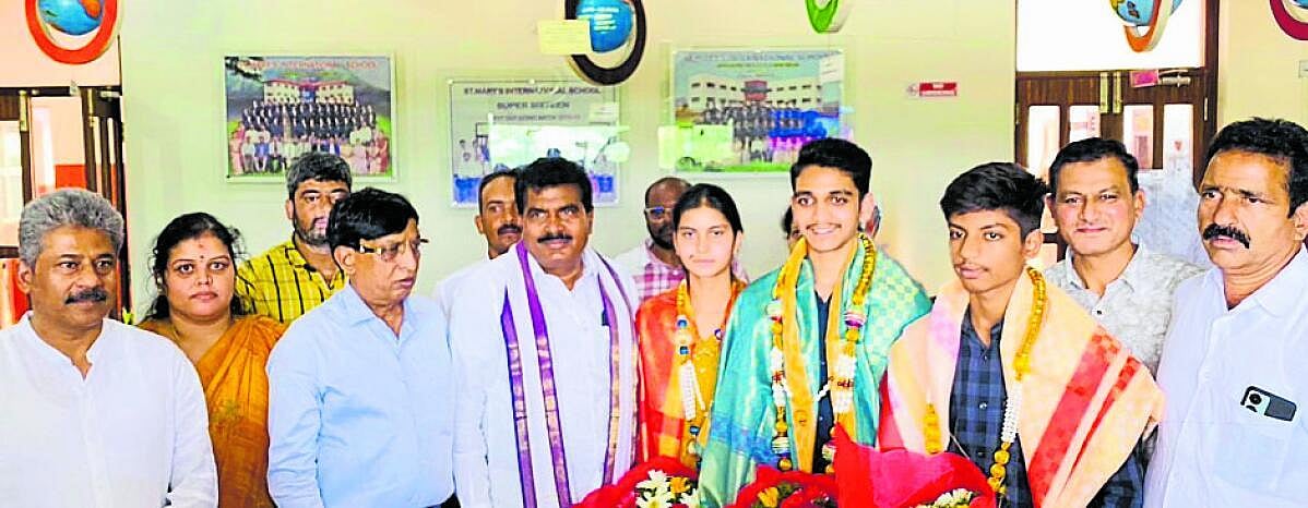 ಸೇಂಟ್ ಮೇರಿಸ್ ಶಾಲೆ ವಿದ್ಯಾರ್ಥಿನಿ ರಾಜ್ಯಕ್ಕೆ ಪ್ರಥಮ