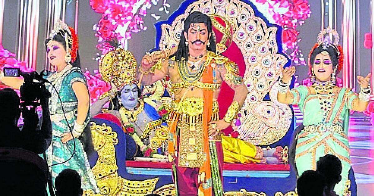 ಮೆಳೇಹಳ್ಳಿಯಲ್ಲಿ ‘ಕುರುಕ್ಷೇತ್ರ’