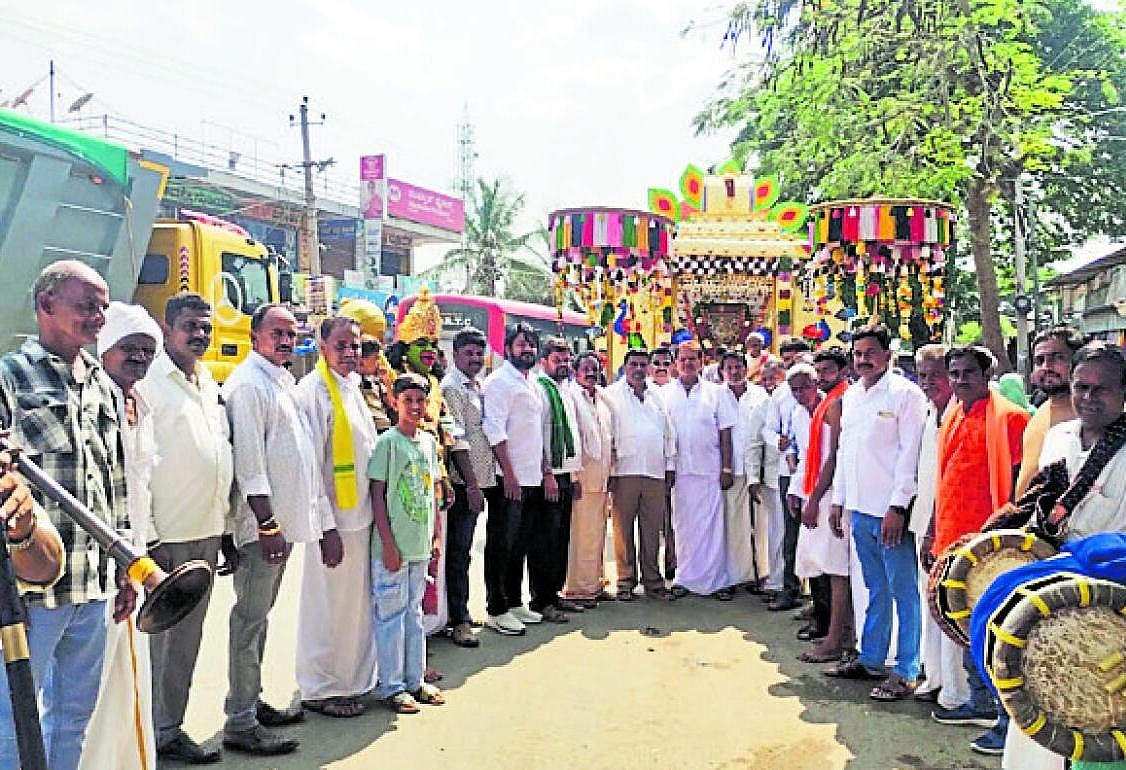 ಹನುಮನ ಭಾವಚಿತ್ರ ಮೆರವಣಿಗೆ